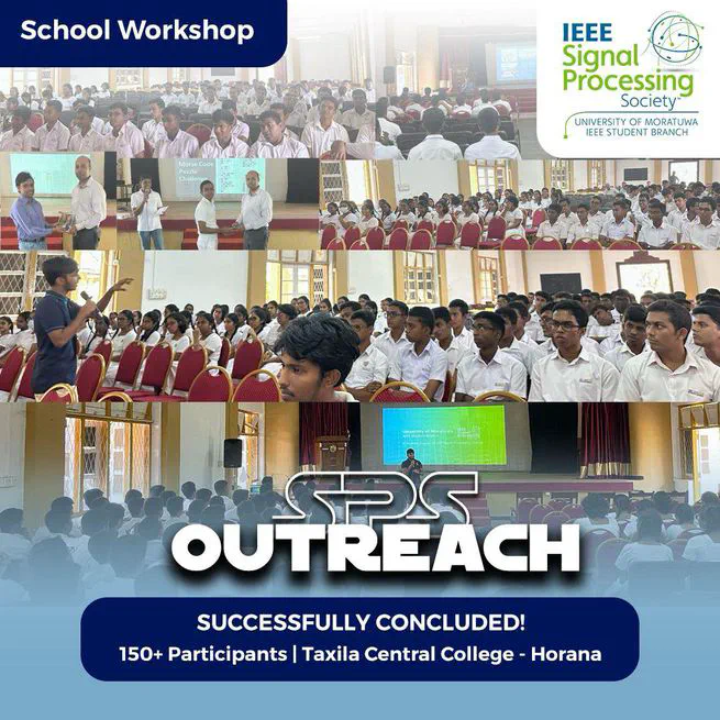 Conducted a school workshop about signal processs and therir applications